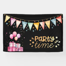 Colorful Party Banner