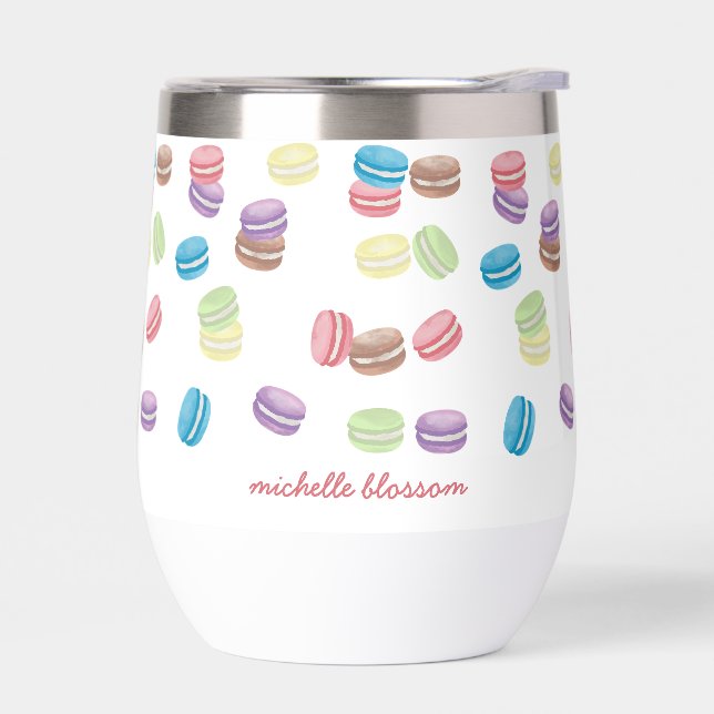 Colorful Pastel French Macarons  (Links)