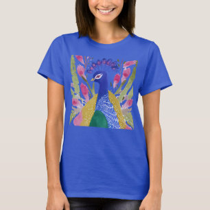 Colorful Peacock T-Shirt