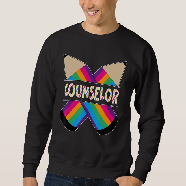 Colorful Pencils Counselor Sweatshirt (Vorderseite)
