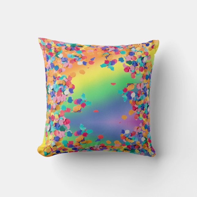 colorful personalize picture HP Laptop Skin Kissen (Vorderseite)