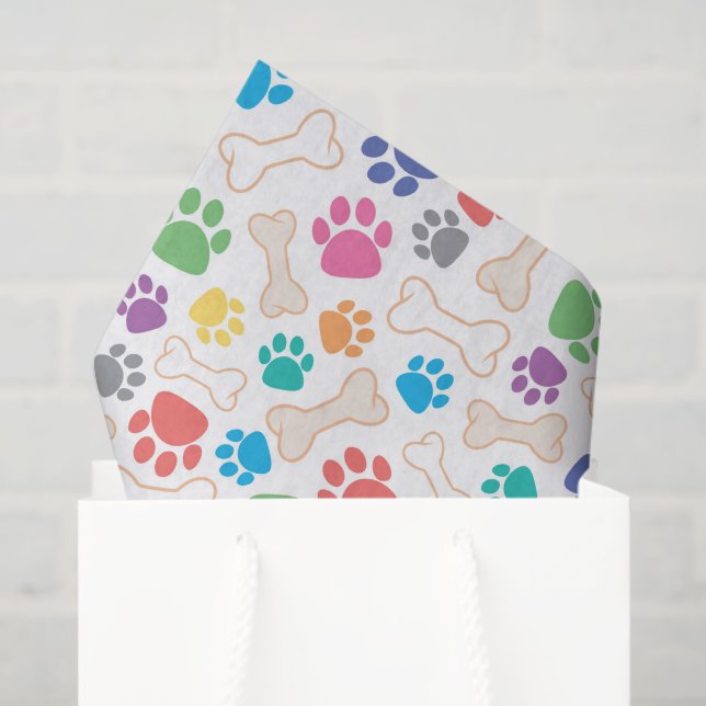 Colorful Pet  Seidenpapier (Geschenktüte)