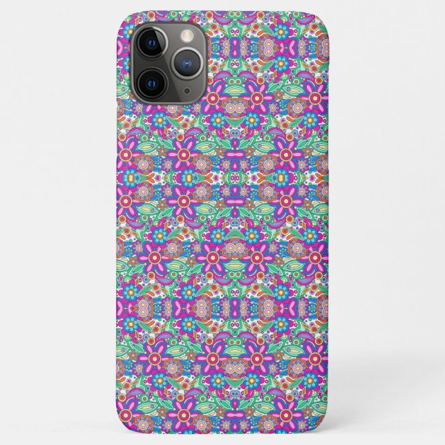 Colorful phone case with intricate (Rückseite)