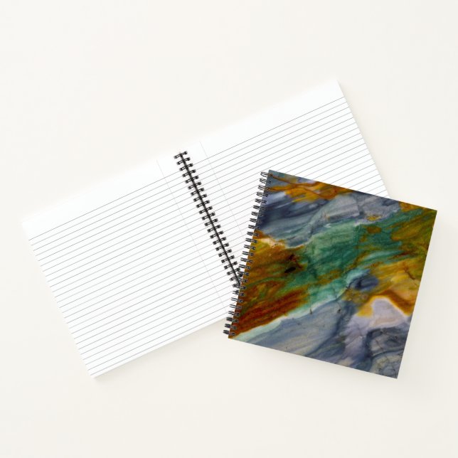 Colorful Piute Jasper Notizbuch (Innenseite)