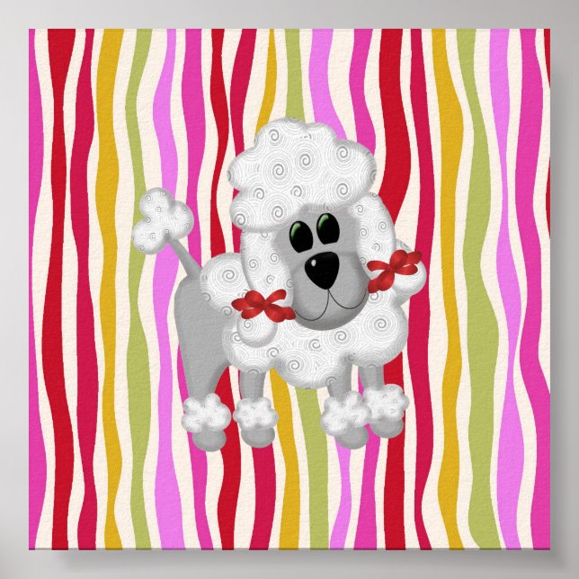 Colorful Poodle Colossal Poster (Vorne)