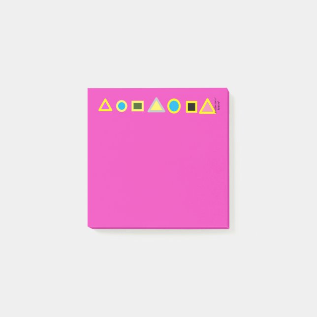 Colorful Post-it Klebezettel (Vorderseite)