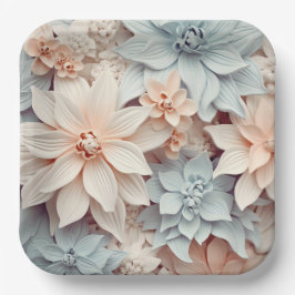 Colorful-Posy-Teller Pappteller