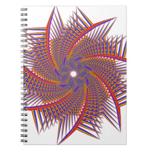colorful prismatic chromatic notizblock