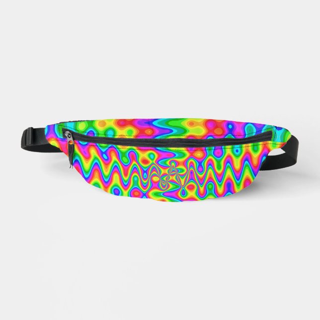 Colorful Psychedelic Bauchtasche (Vorderseite)