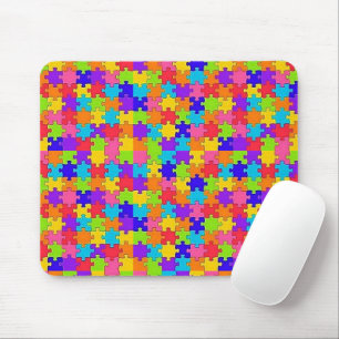 Colorful Puzzle Mouse Pad! Mousepad