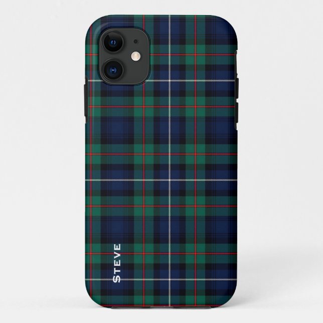 Colorful Robertson Family Tartan Kariert Case-Mate iPhone Hülle (Rückseite)