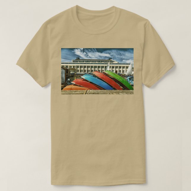 Colorful Rowboats T-Shirt (Design vorne)