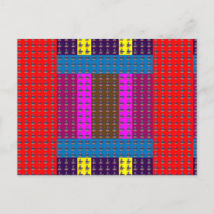 COLORFUL ShivaLinka Art Mandala Ideal GIFT gelegen Postkarte