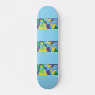 Colorful Skateboard Deck
