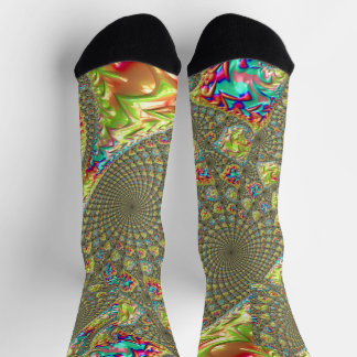 Colorful Spiral Socks Socken