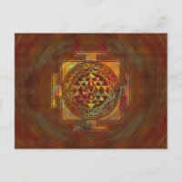Colorful Sri Yantra / Sri Chakra