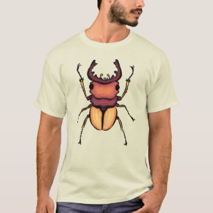 Colorful Stag Beetle Insekt T - Shirt