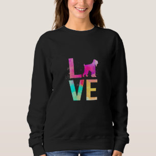 Colorful Standard Schnauzer Dog Mama Standard Schn Sweatshirt