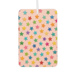 Colorful stars air freshener. autolufterfrischer