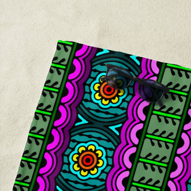 Colorful  strandtuch (Beispiel)