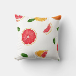 Colorful Summer Pillow Cover Fruity Home Decor  Kissen