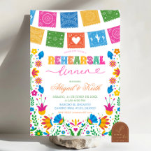 Colorful Talavera Mexican Rehearsal Dinner