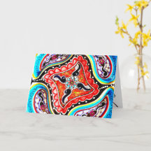 Colorful Talavera Mexiko Gruß