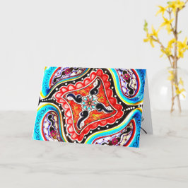 Colorful Talavera Mexiko Gruß Karte