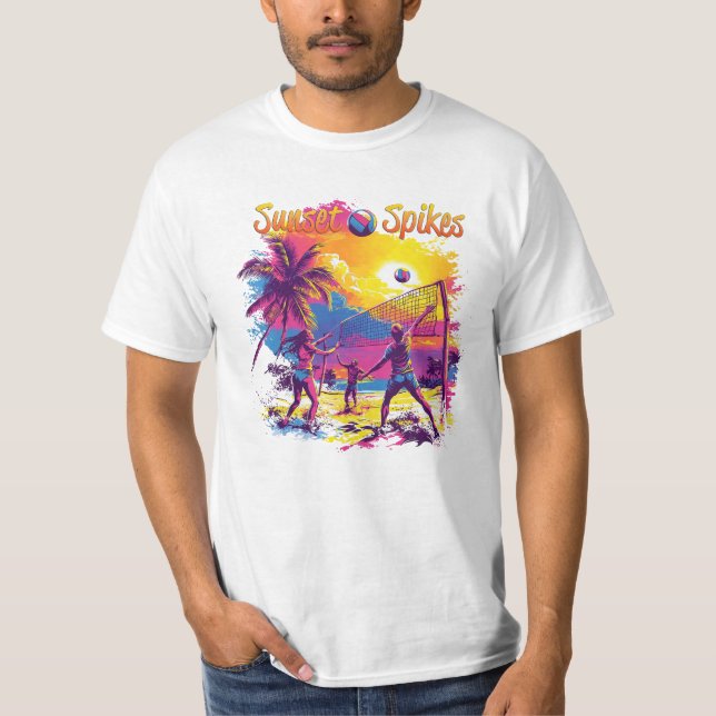 Colorful Team Design with Graphic and Text T-Shirt (Vorderseite)