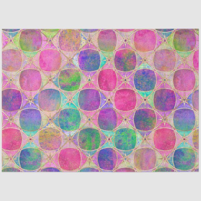 Colorful tissue paper  seidenpapier (Vorderseite)