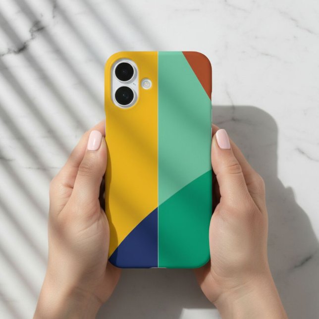 Colorful Trendy Modern iPhone Case  (Von Creator hochgeladen)