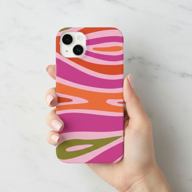 Colorful Trendy Modern iPhone Case  (Von Creator hochgeladen)
