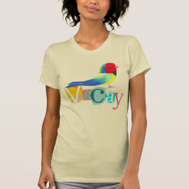 Colorful Unique Retro Vacay Mode T-Shirt