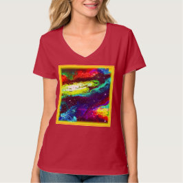 Colorful Universe Art. Jetzt kaufen T-Shirt
