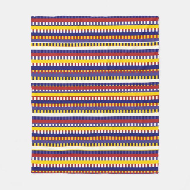 Colorful Valentine Vibes  Fleecedecke (Vorderseite)