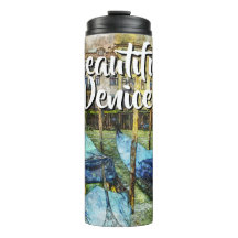 Colorful Venice Gondeln Malerei