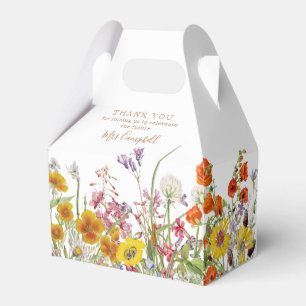 Colorful Wild Blume Country Future Frau Floral Geschenkschachtel