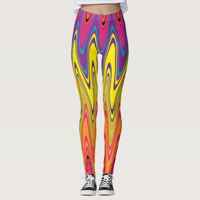 Colorful Women's Leggings (Vorderseite)