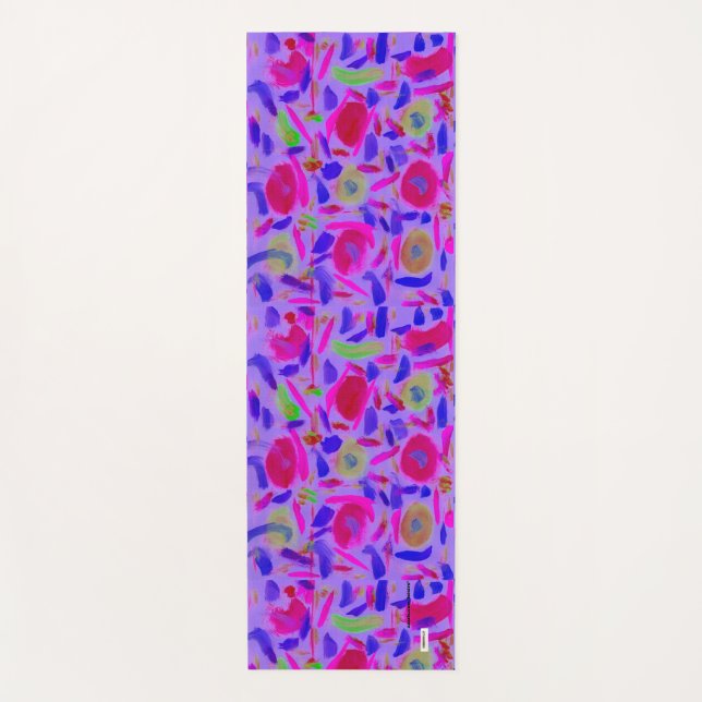 Colorful Yogamatte (Vorderseite)