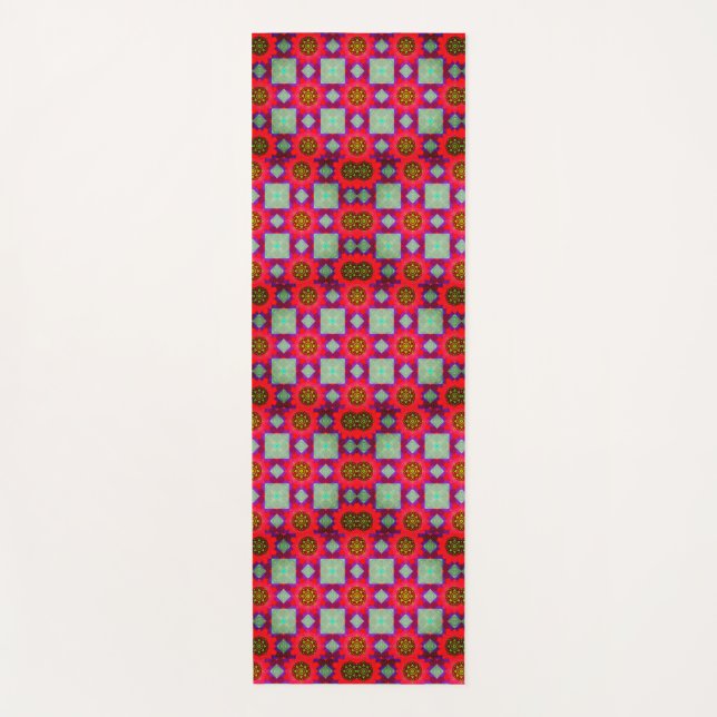 Colorful Yogamatte (Vorderseite)