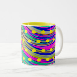 Colorful Zweifarbige Tasse