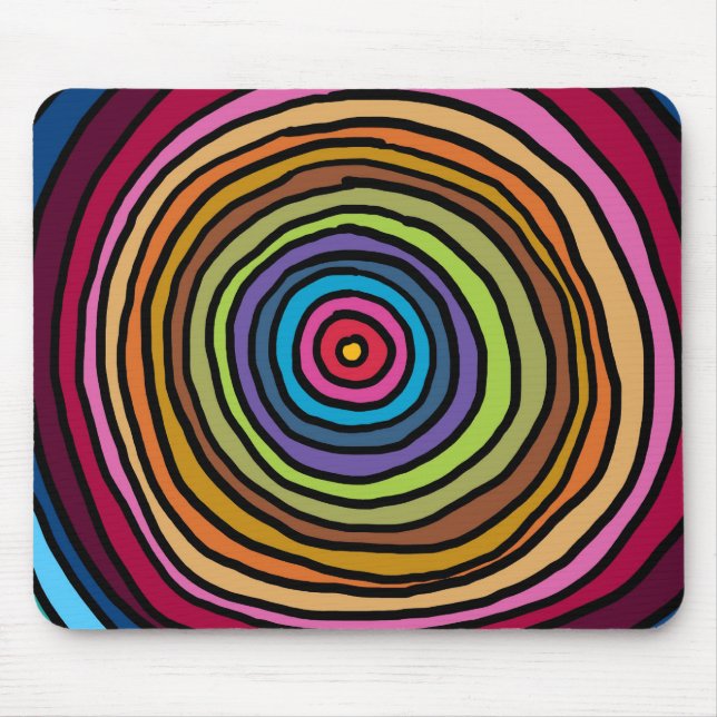 ColorfulCircles.jpg Mousepad (Vorne)