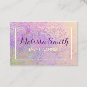 Colorfull Hintergrund-Entwurfs-Visitenkarte Visitenkarte