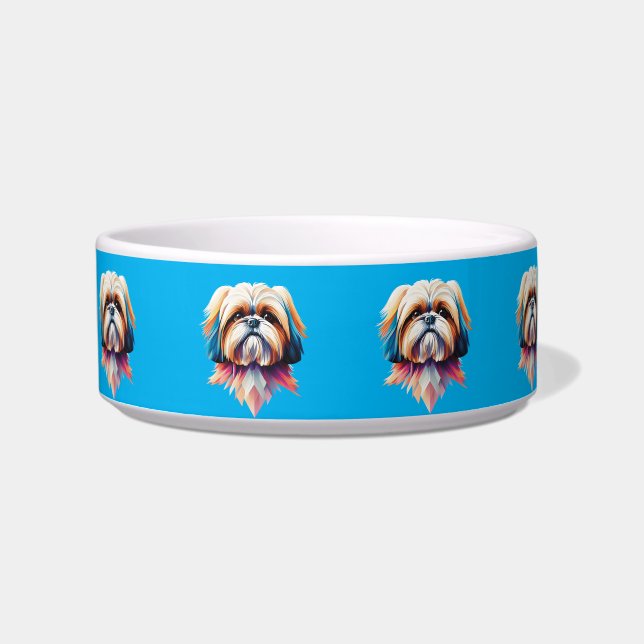 Colorfull Shih Tzu Bowl Napf (Vorderseite)