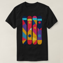 Colorfull Snowboard T-Shirt