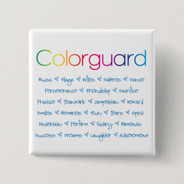 Colorguard Button (Vorderseite)