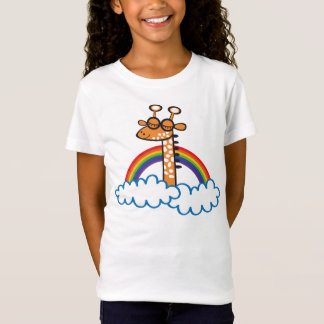 Colorida Jirafa. Giraffe. Arcoiris, Regenbogen T-Shirt