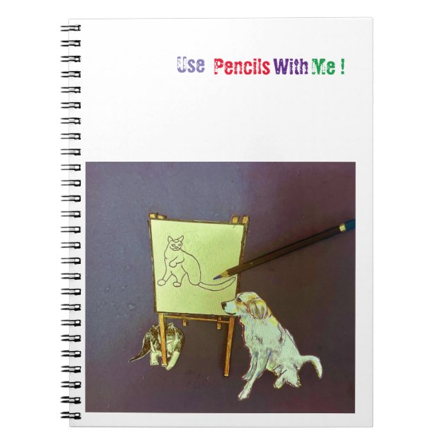 "Coloring Book"-Notebook Notizblock (Vorderseite)