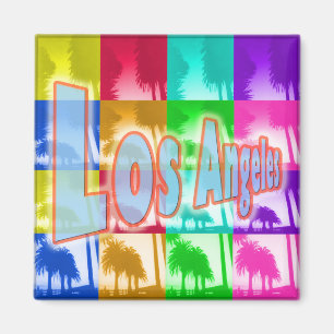 "Coloring Los Angeles 1" Magnet