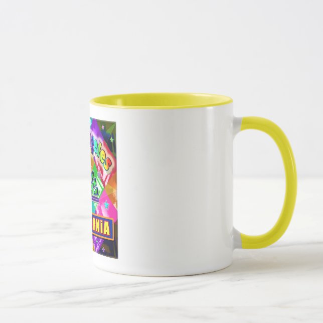 "Coloring Los Angeles 4" Cup Tasse (Rechts)